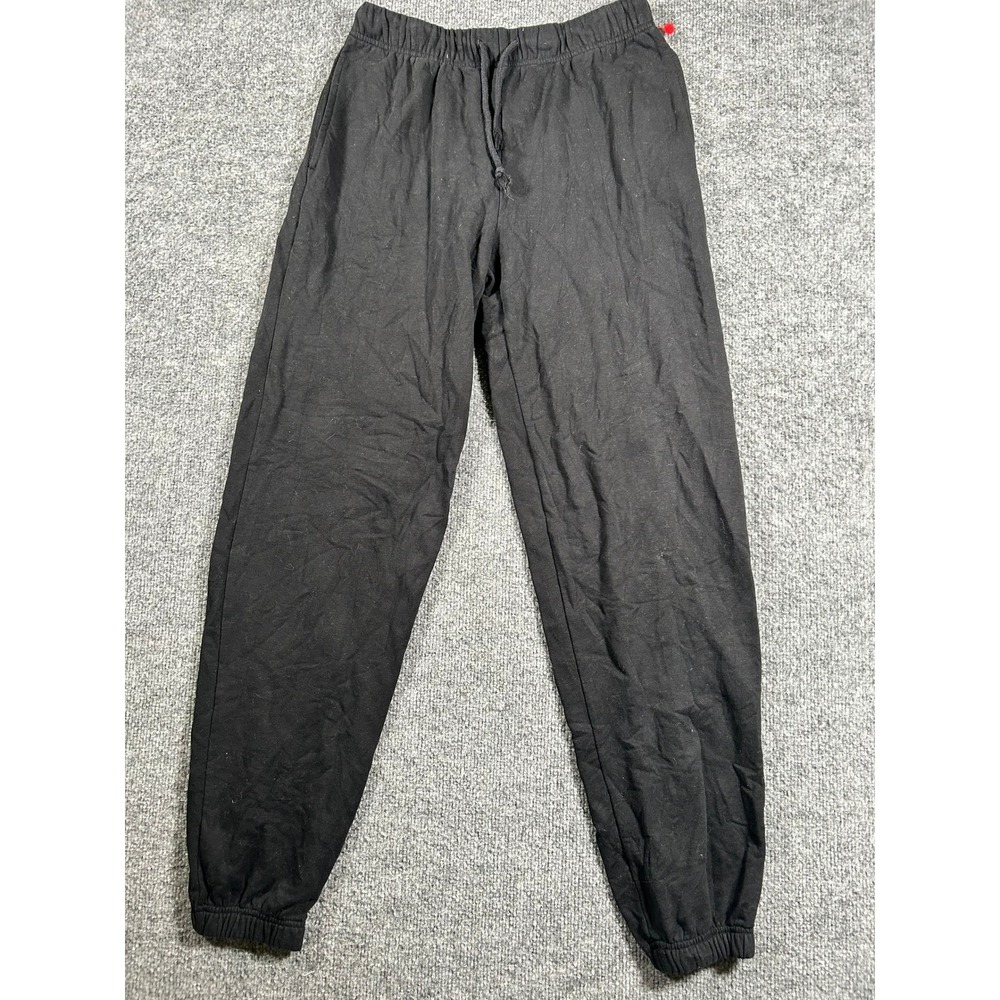Aeropostale Sweatpants Womens Size XS Black Joggers Elastic Waist Casual Pocket